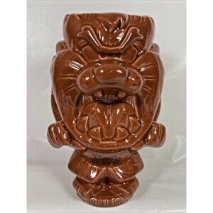 Space Jam Tune Squad Brown Tazmanian Devil Geeki Tiki Mug 2001 24 Oz